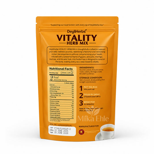 DeyliHerbs Vitality Herb Mix | 20 Tea Bags