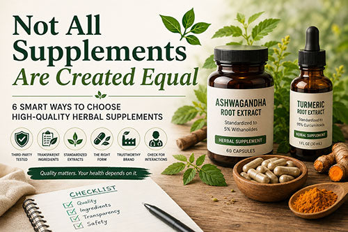What to Look for When Buying Herbal Supplements