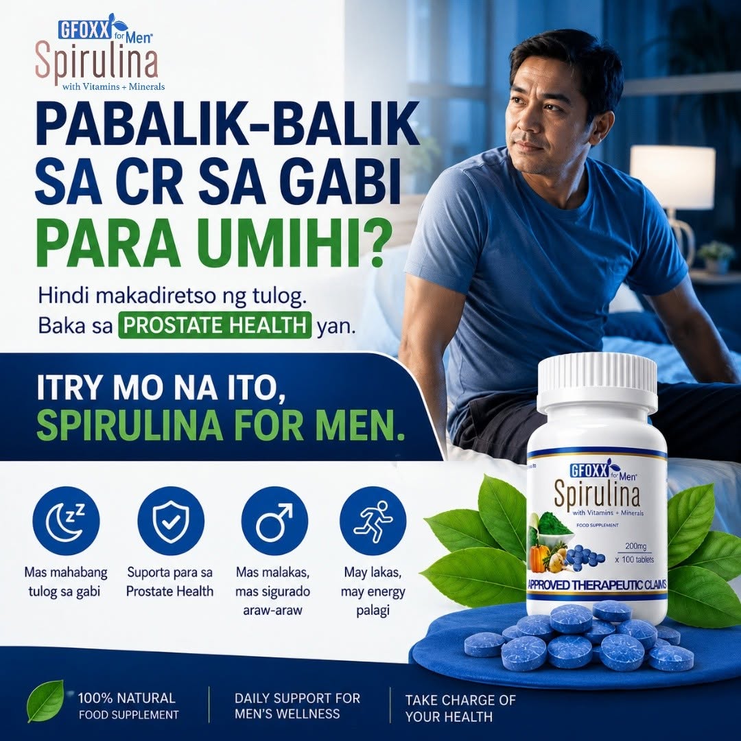 GFoxx Spirulina for Men