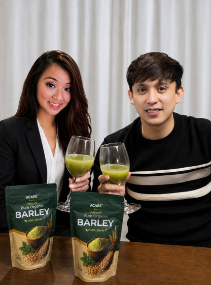 AiCare Pure Organic Barley with Stevia 100 grams