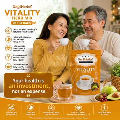 DeyliHerbs Vitality Herb Mix | 20 Tea Bags