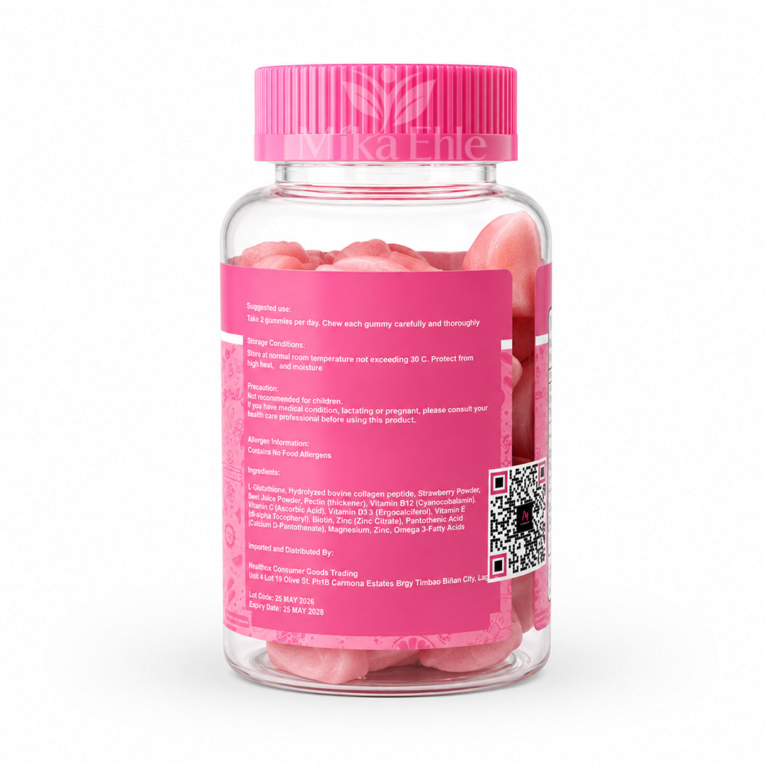 Love Thy Health Glutathione Collagen Gummies | 60 Gummies