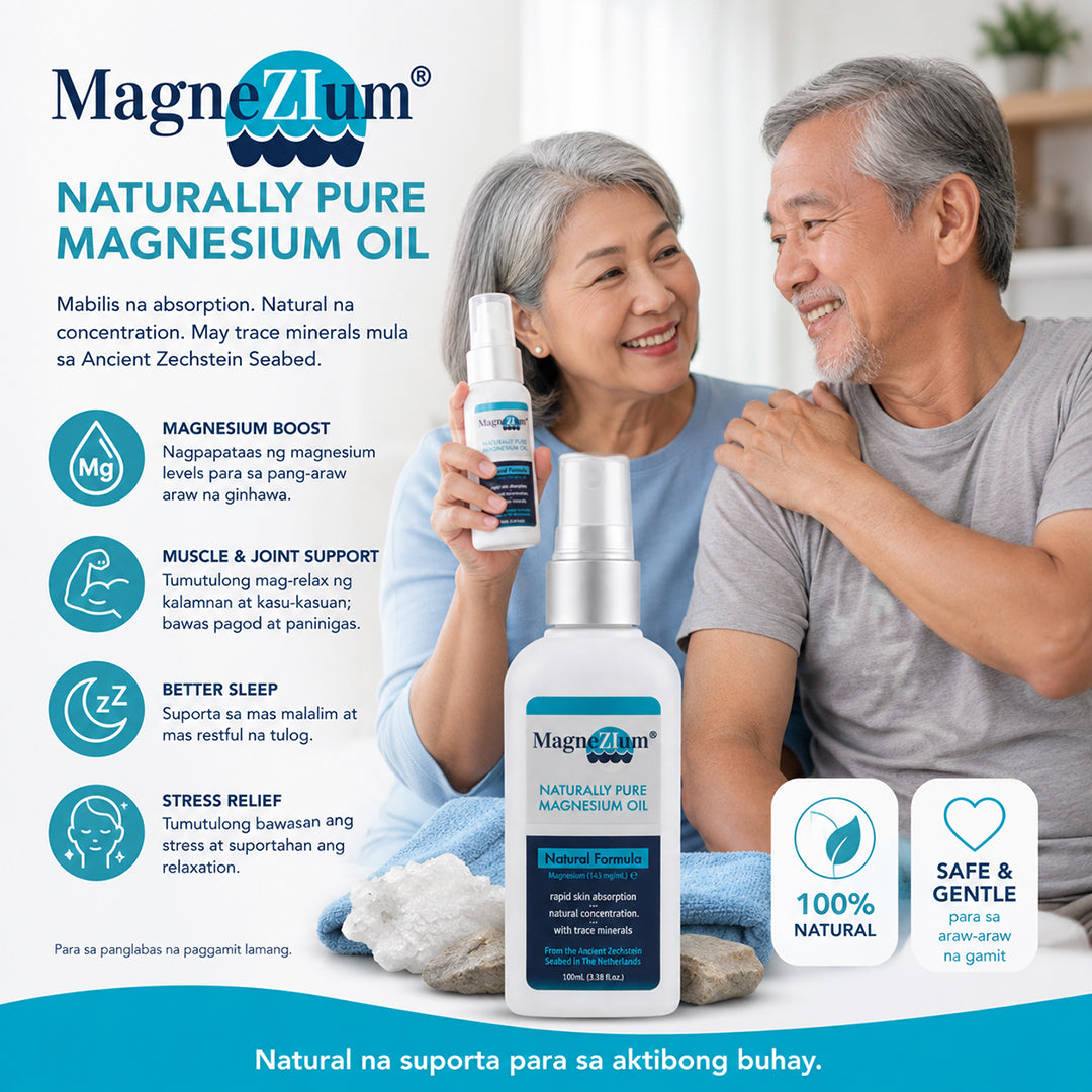 MagneZium Naturally Pure Magnesium Oil Spray 100mL